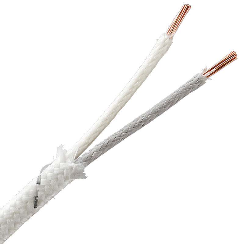 単芯 NC フラットグラスファイバー熱電対線
